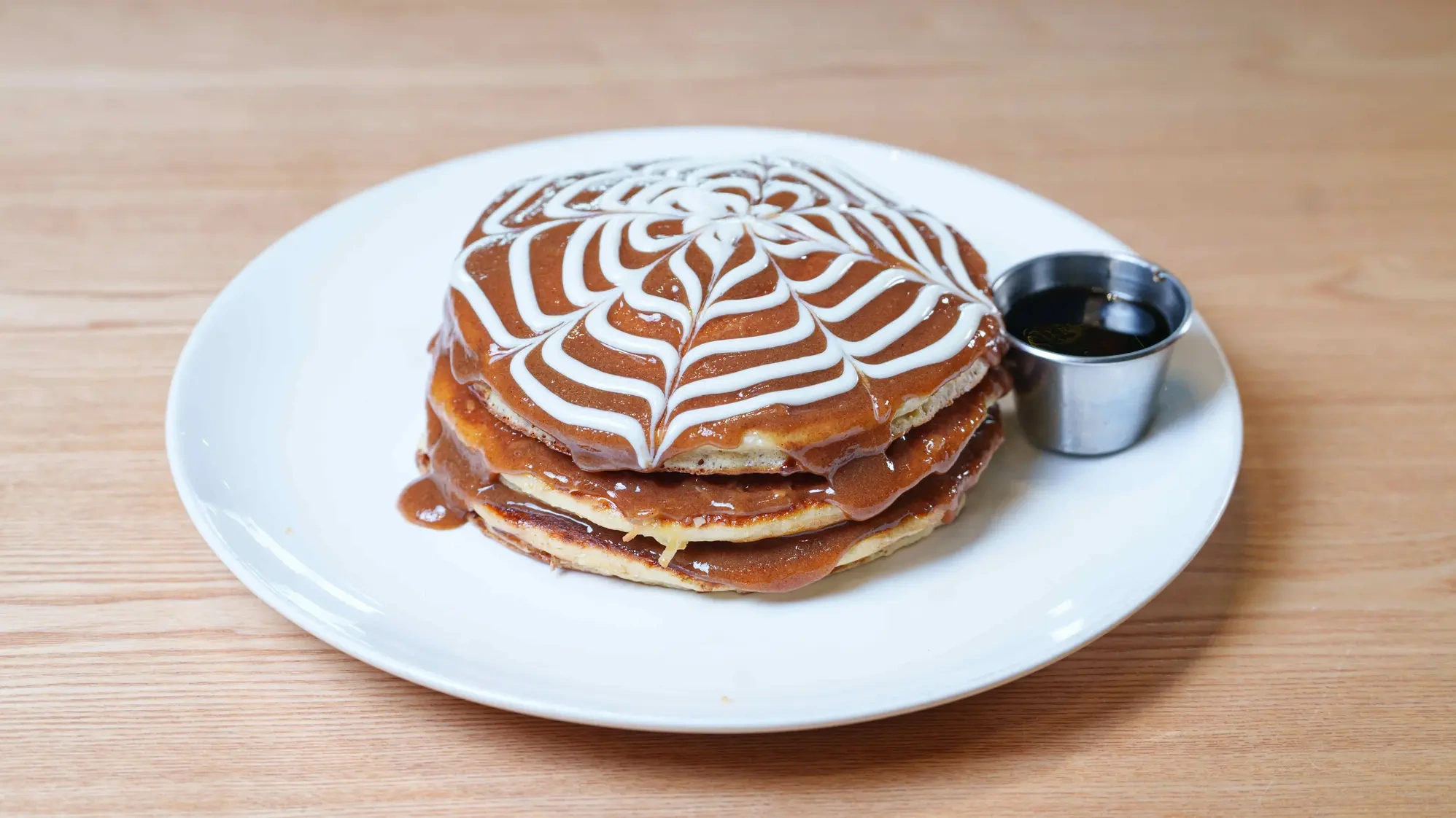 Cinnamon Roll Pancakes